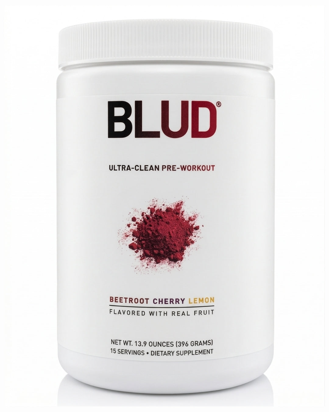 Blud® Ultra-Clean Pre-Workout | Beet Cherry Lemon