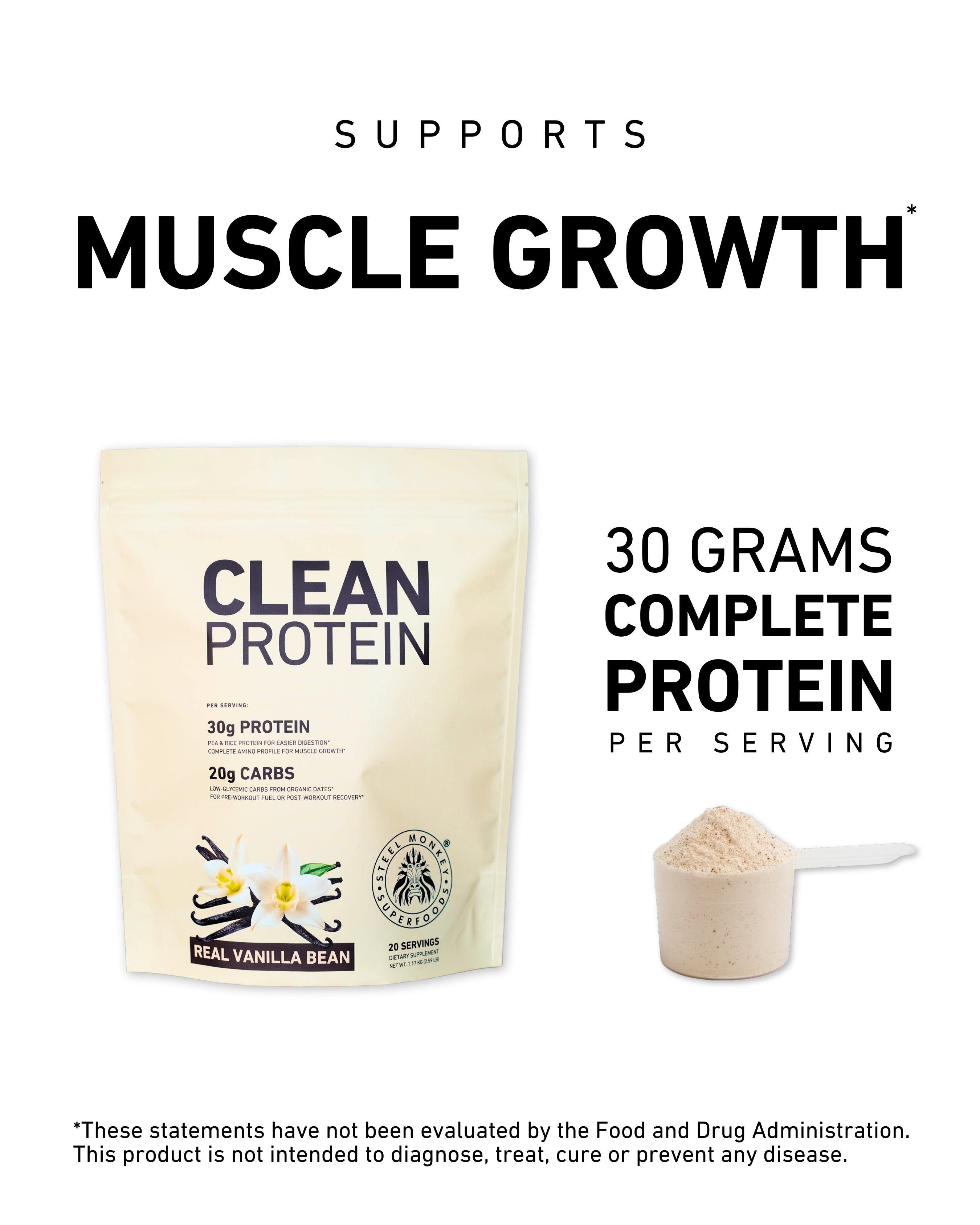 Clean Protein | 30g Complete Protein