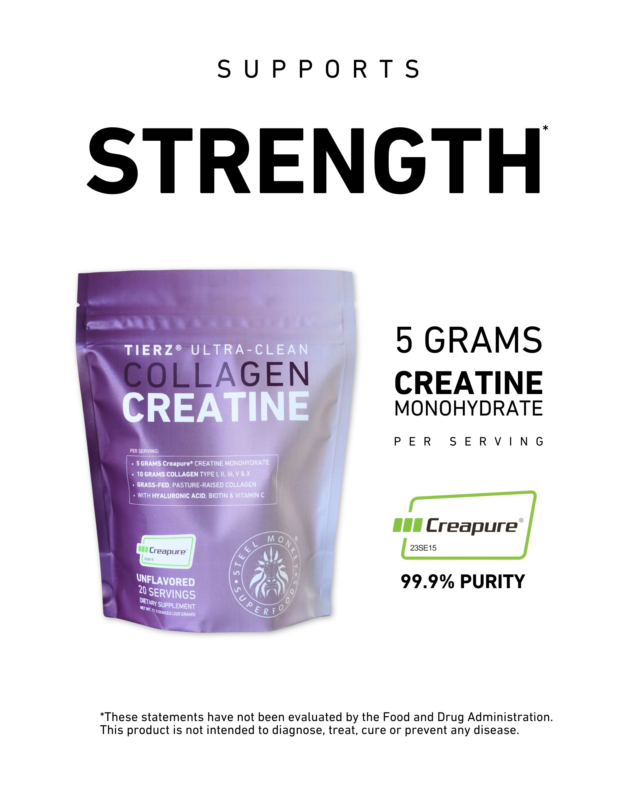 Collagen Creatine | Strength & Recovery