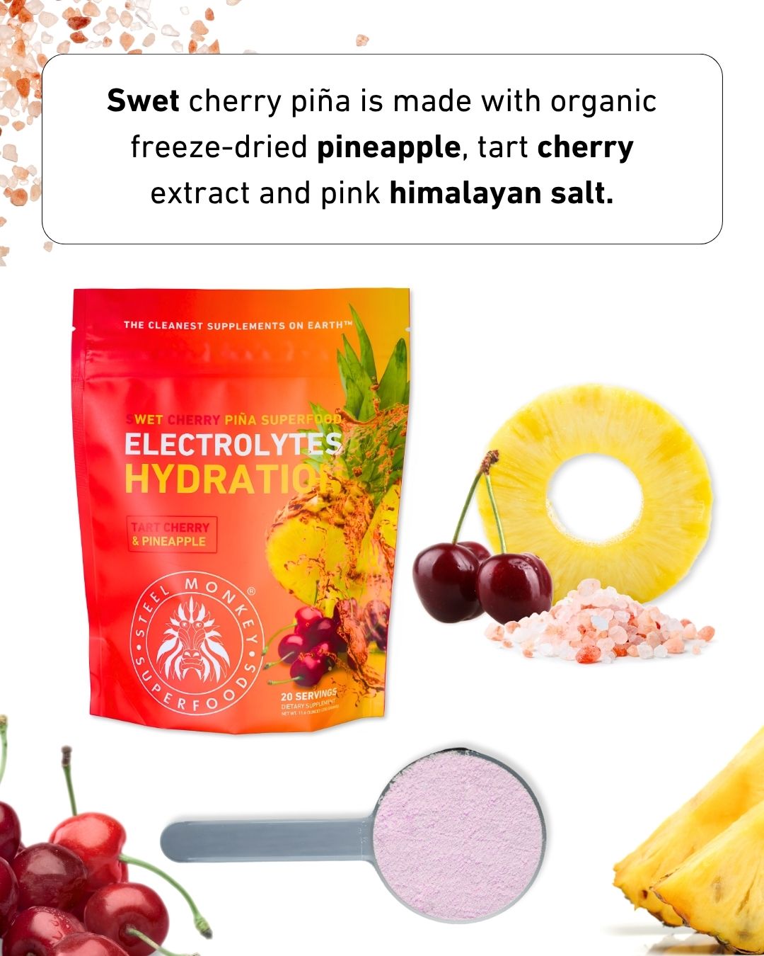 Swet Electrolytes | Clean Hydration | Tart Cherry Pineapple