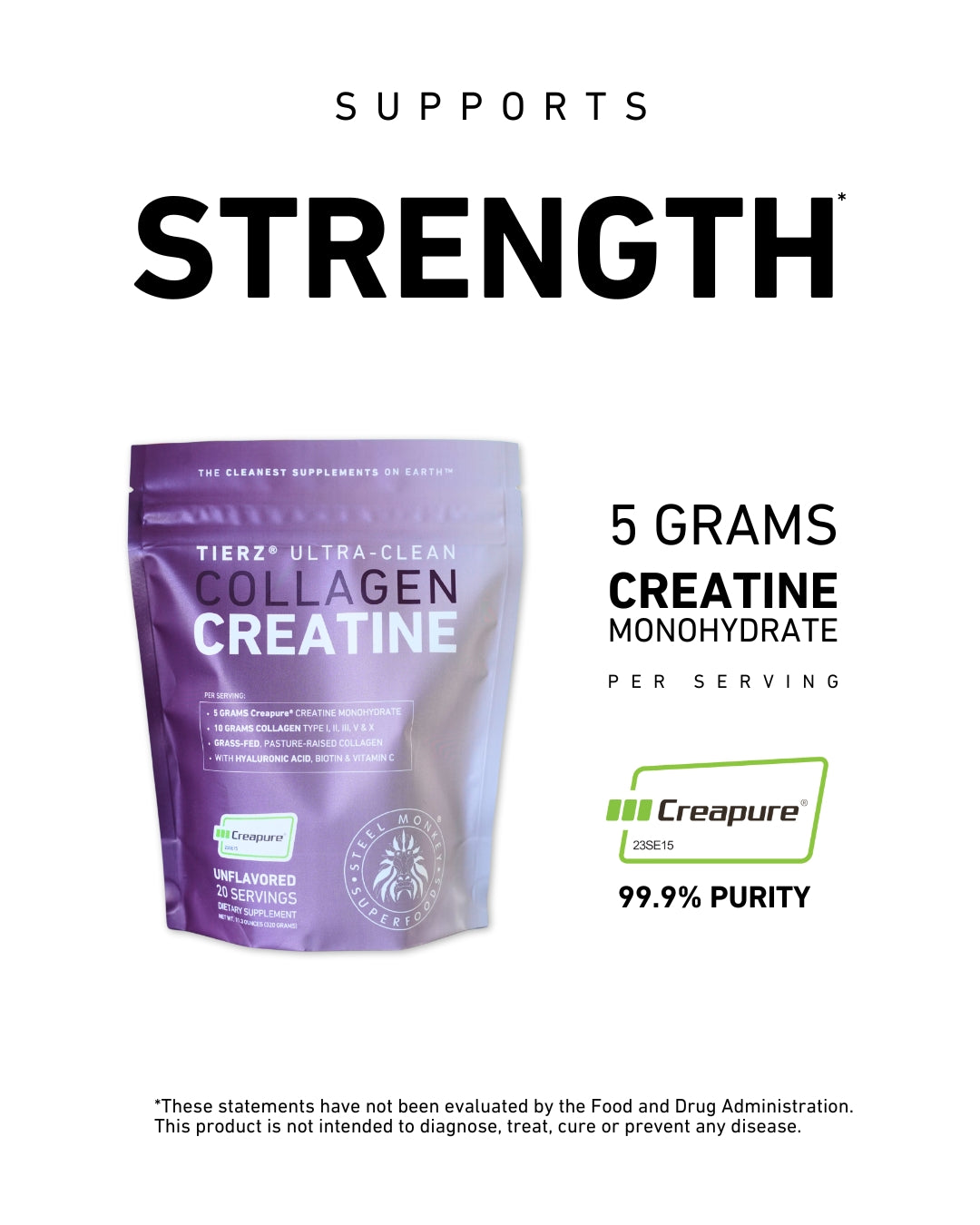 Collagen Creatine | Strength & Recovery
