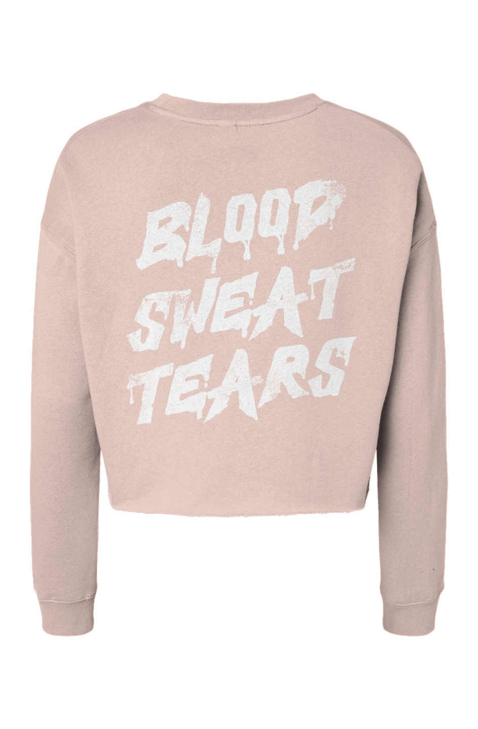 Cropped Crew - Blood Sweat Tears