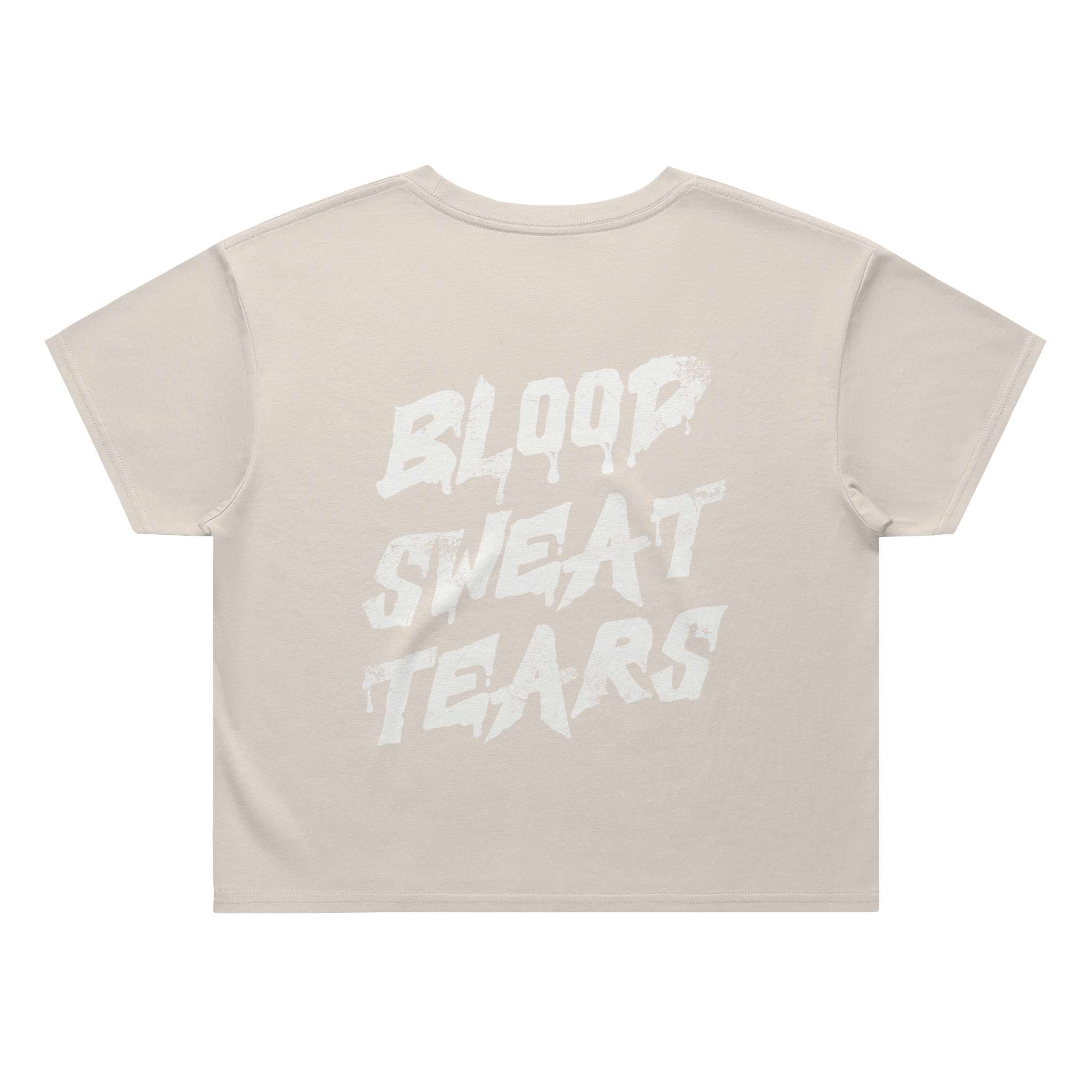 Women's Crop - Blood Sweat Tears