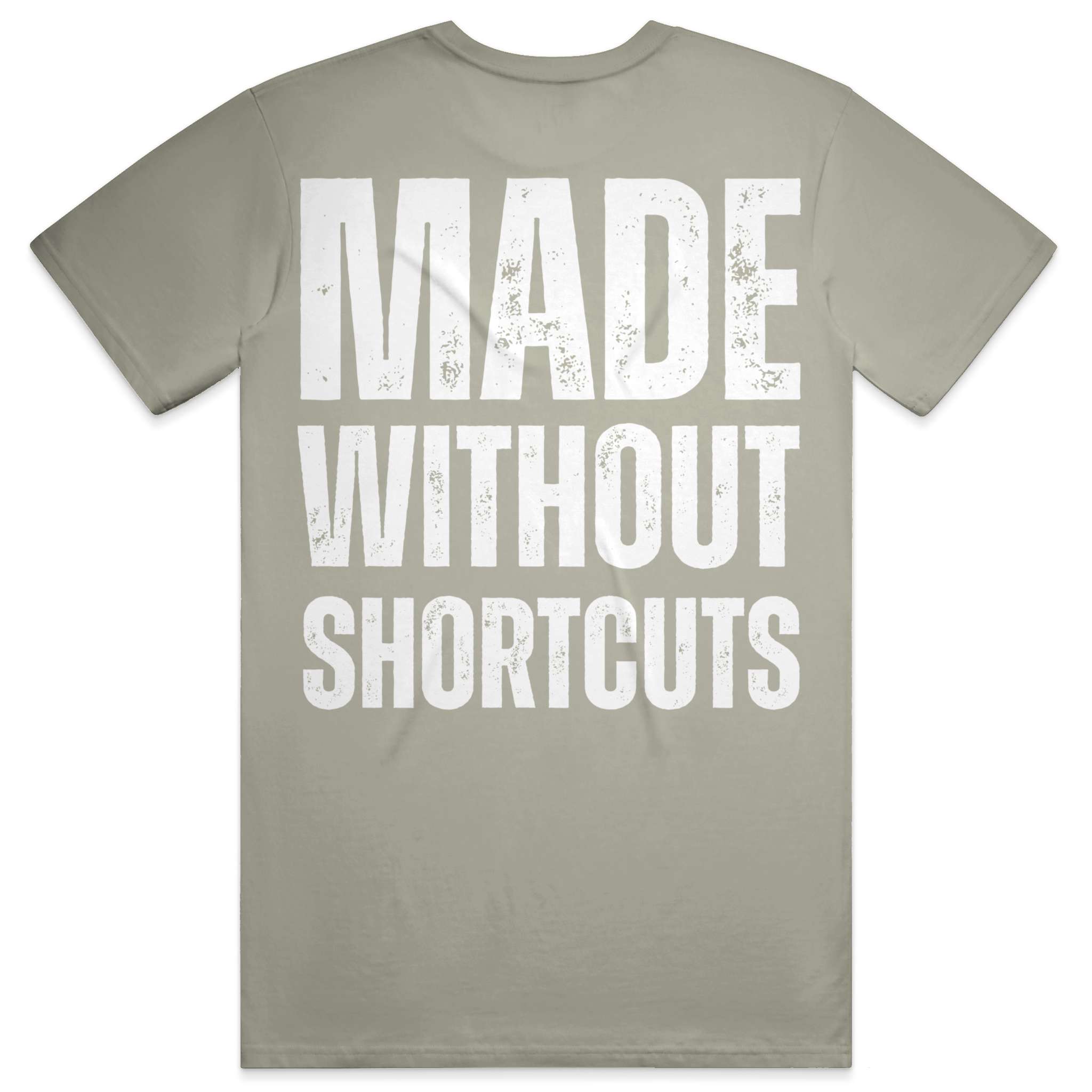 Oversized Heavy Tee - Made Without Shortcuts Bold