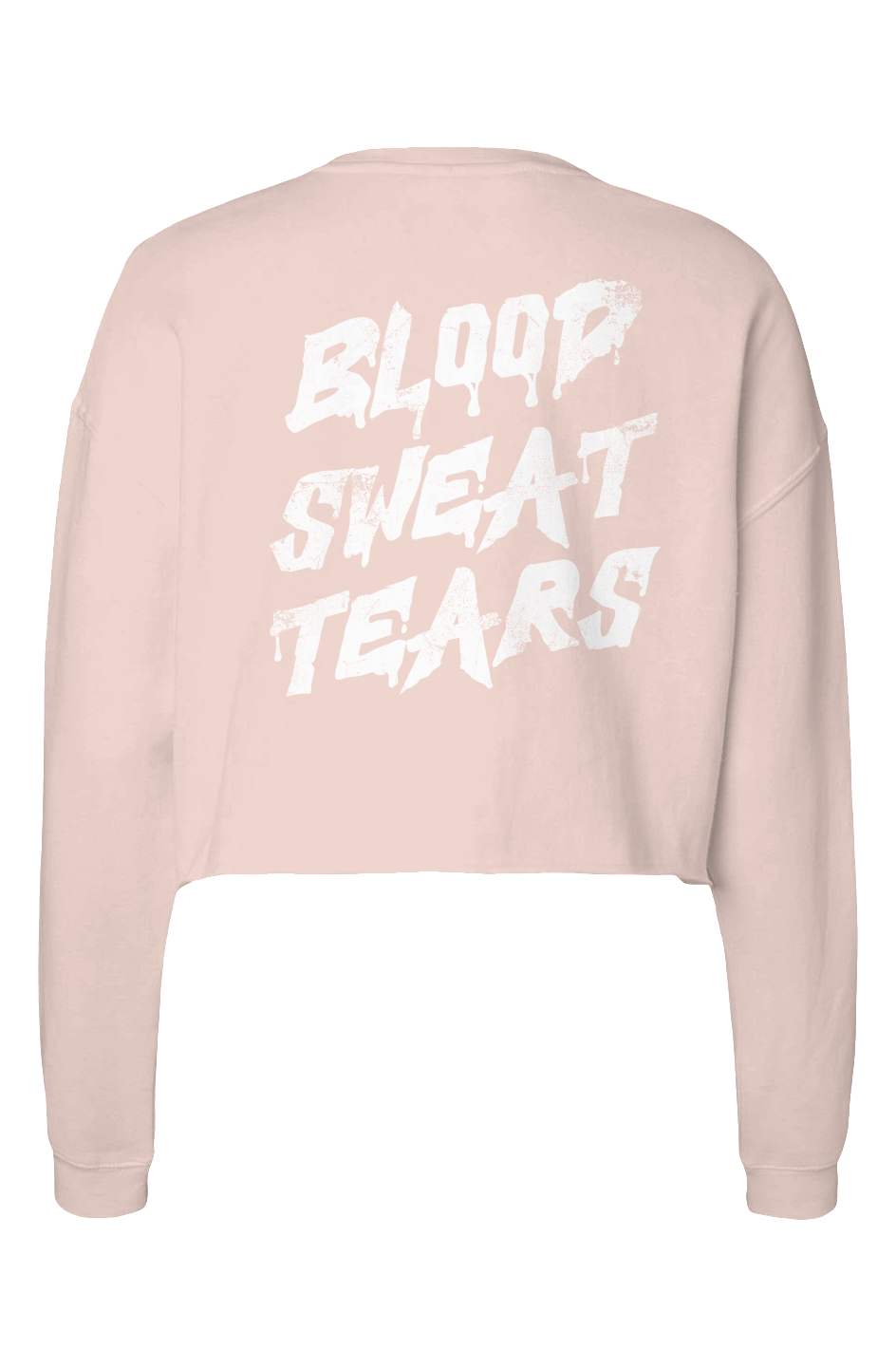 Cropped Crew - Blood Sweat Tears