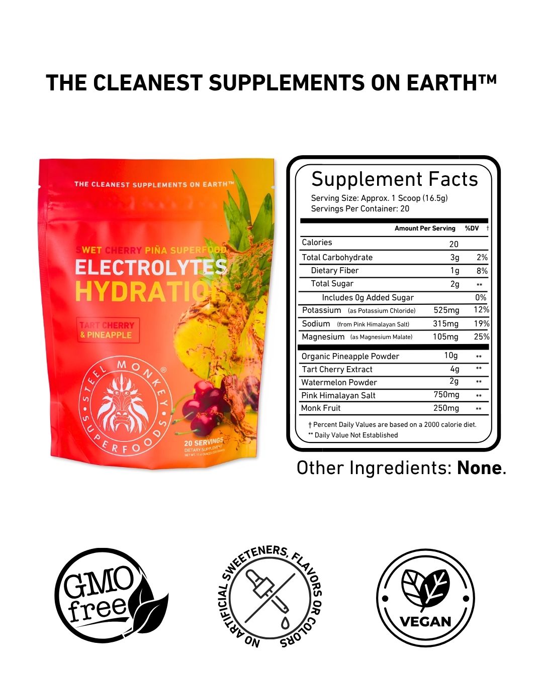 Swet Electrolytes | Clean Hydration | Tart Cherry Pineapple
