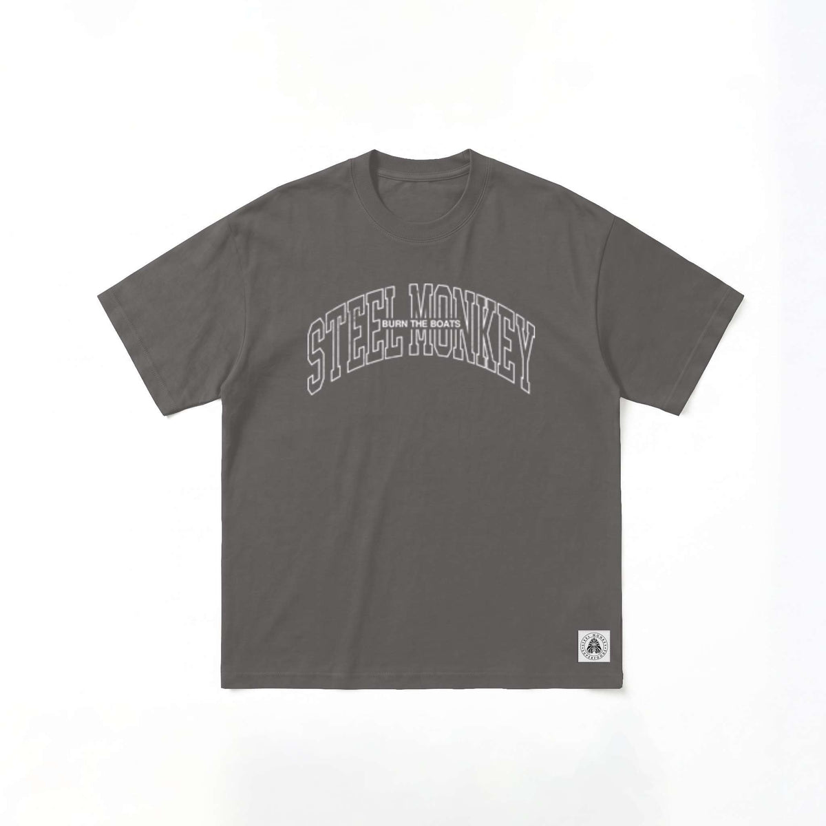 Oversized Heavy Tee Burn The Boats