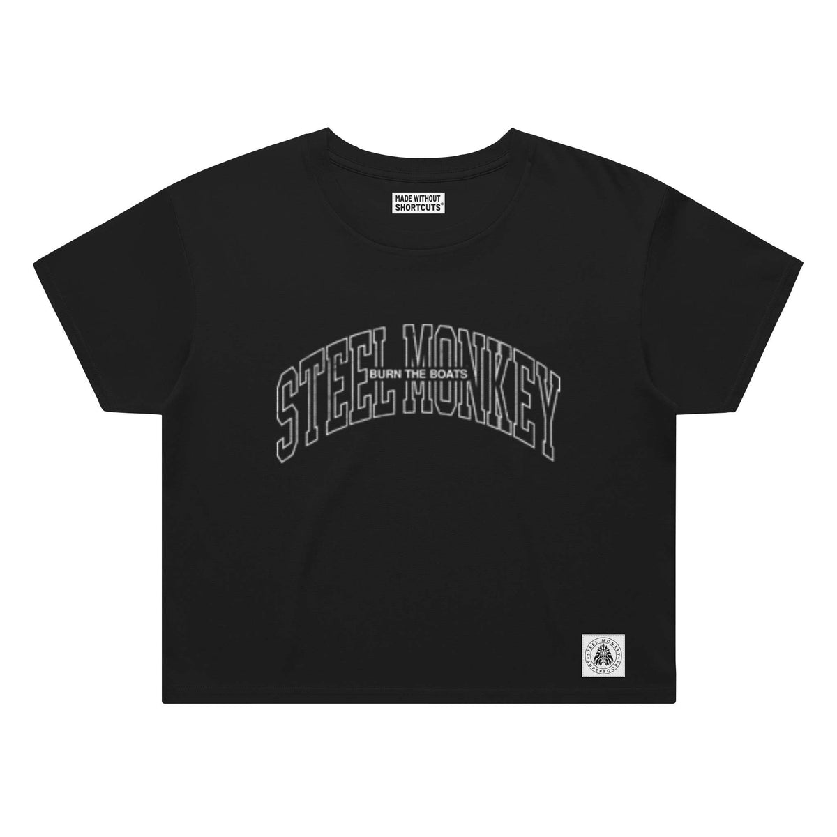 Burn The Boats Crop Tee
