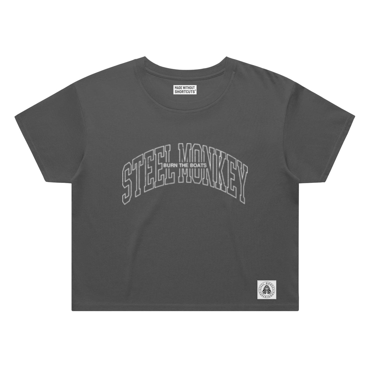 Burn The Boats Crop Tee