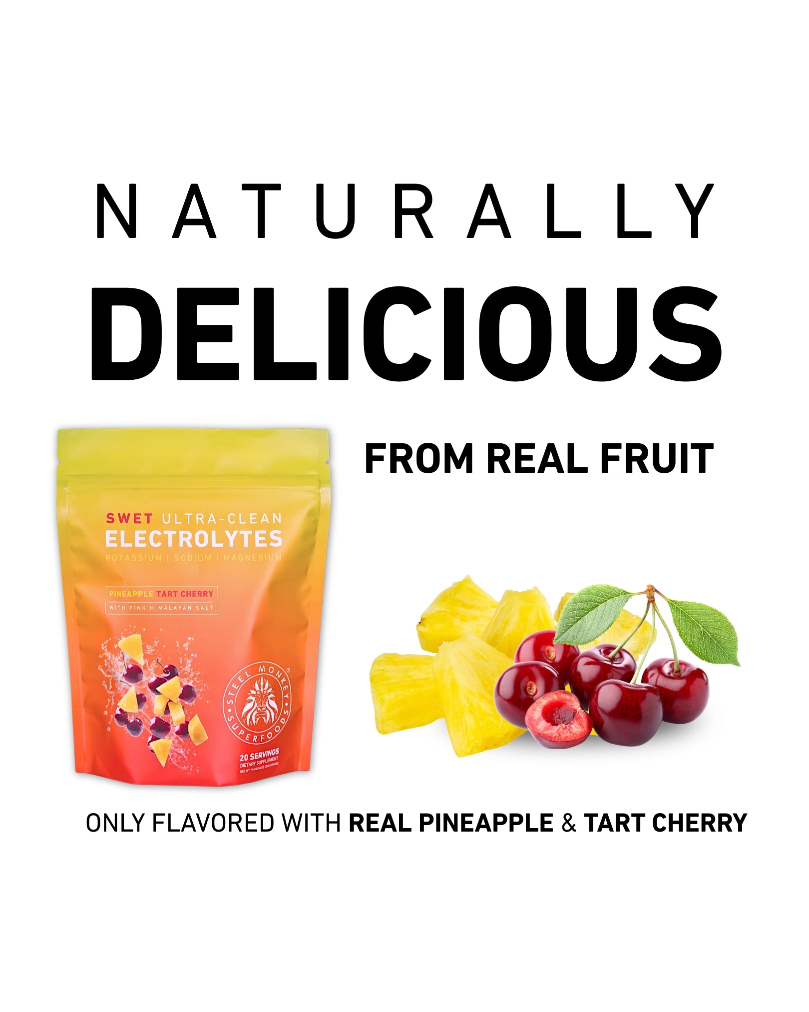 Swet Electrolytes | Pineapple Tart Cherry | Clean Hydration