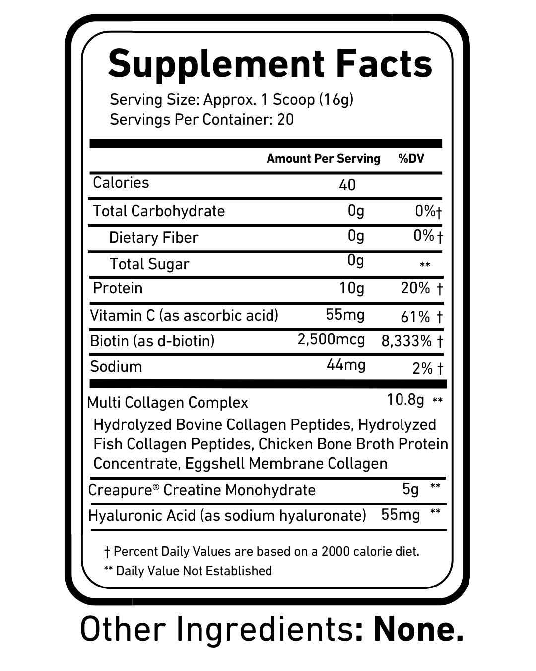 Tierz® Collagen Creatine | Strength & Recovery