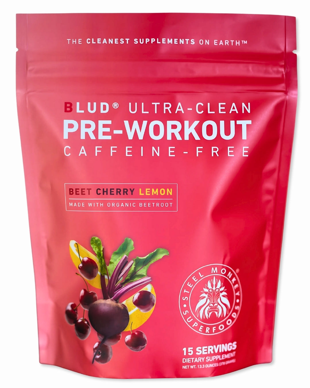 Blud® Ultra-Clean Pre-Workout | Caffeine-Free