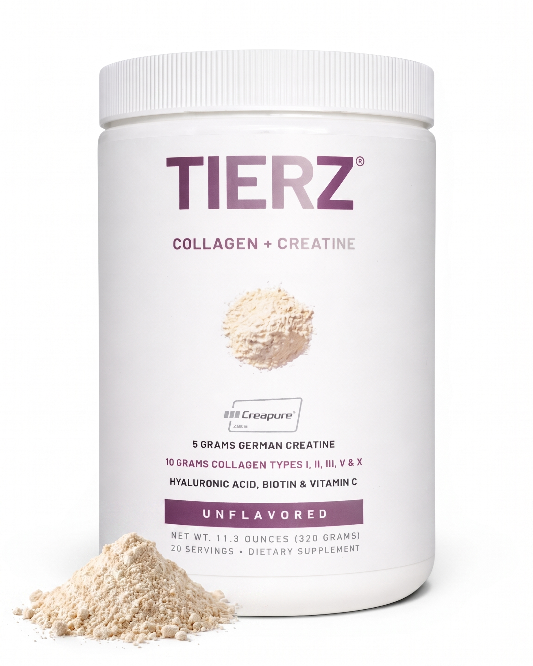 Tierz® Collagen Creatine | Strength & Recovery