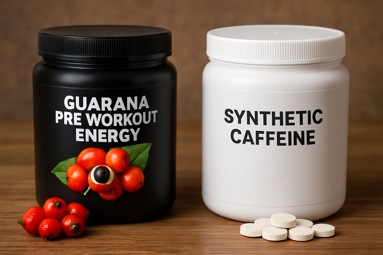 Guarana Pre Workout Energy vs Synthetic Caffeine