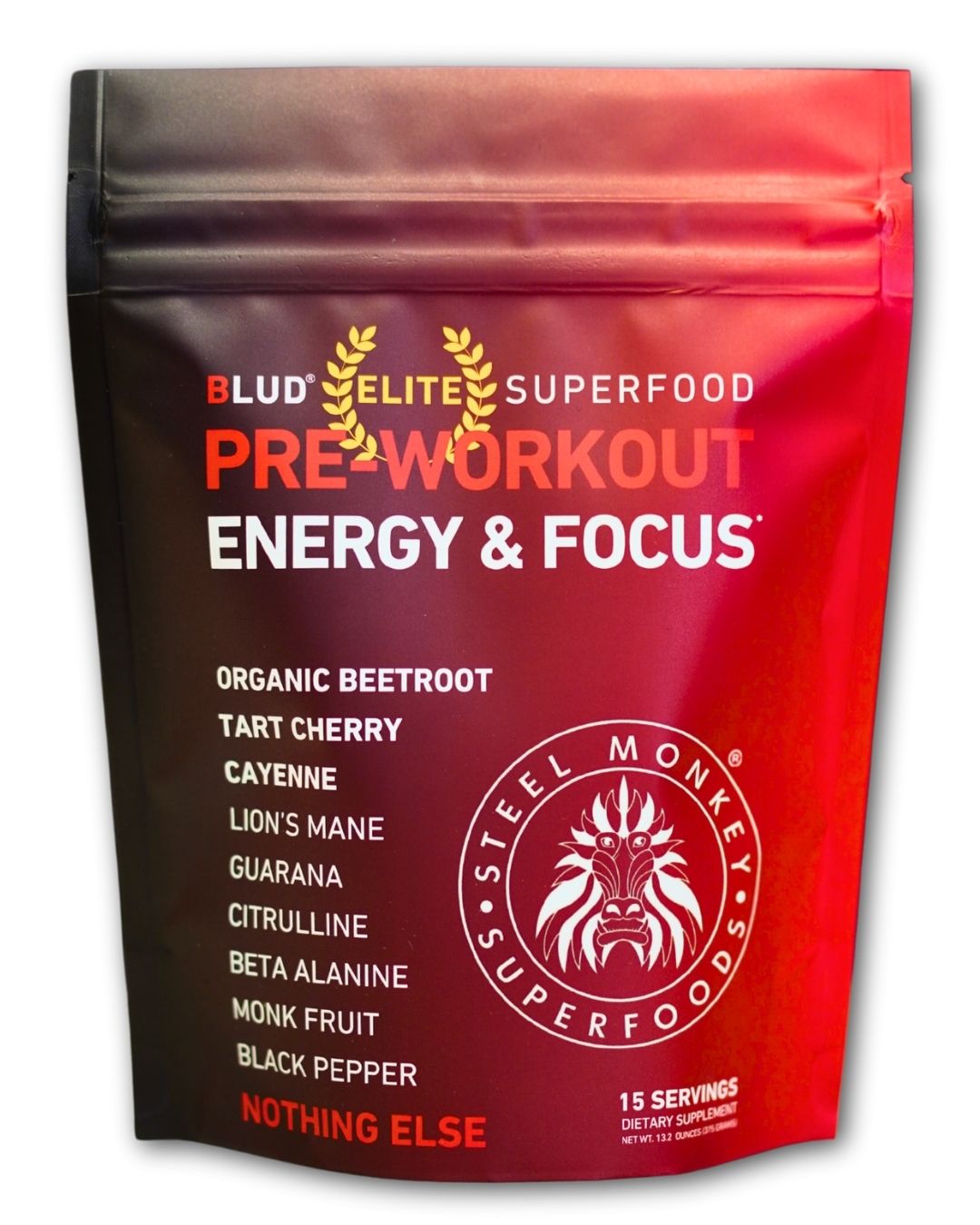 Blud Elite Energy & Focus Superfood Beetroot Pre-Workout