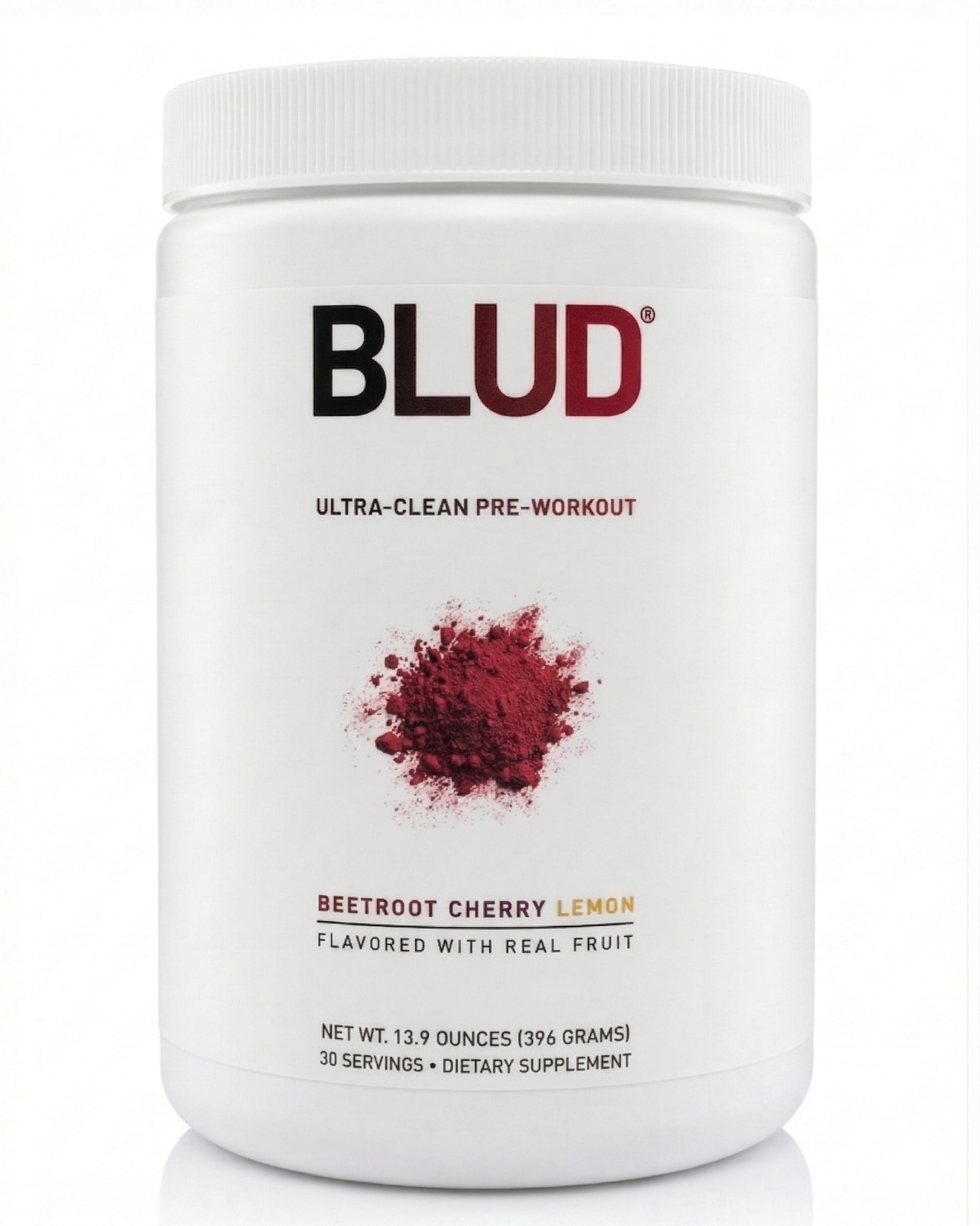Blud® Ultra-Clean Pre-Workout | Beet Cherry Lemon