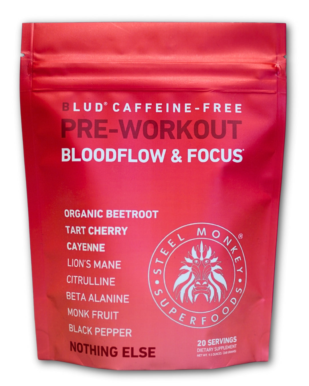 Blud® Caffeine-Free Superfood Beetroot Pre-Workout