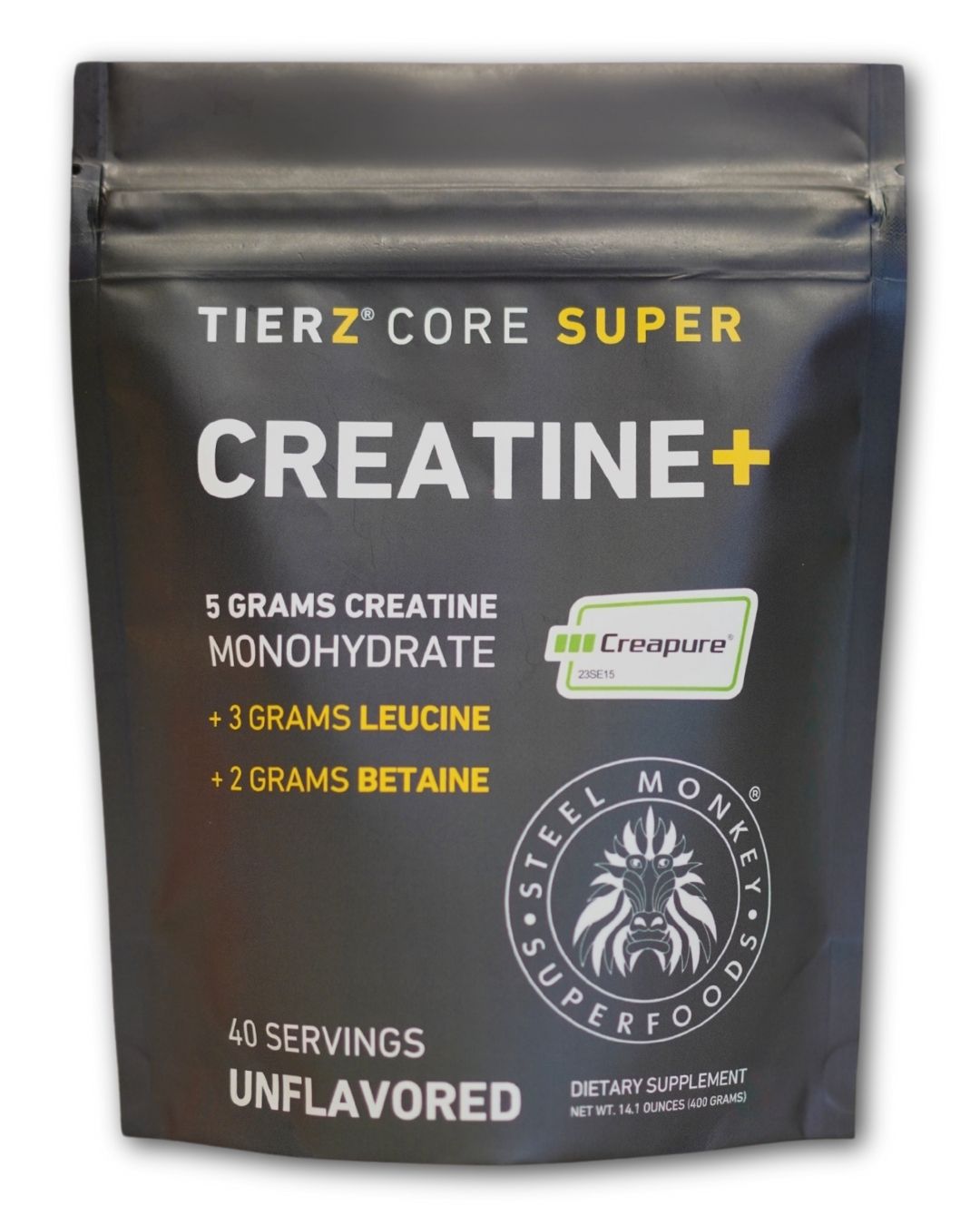 Tierz® Core Super Creatine+ Made with Creapure®