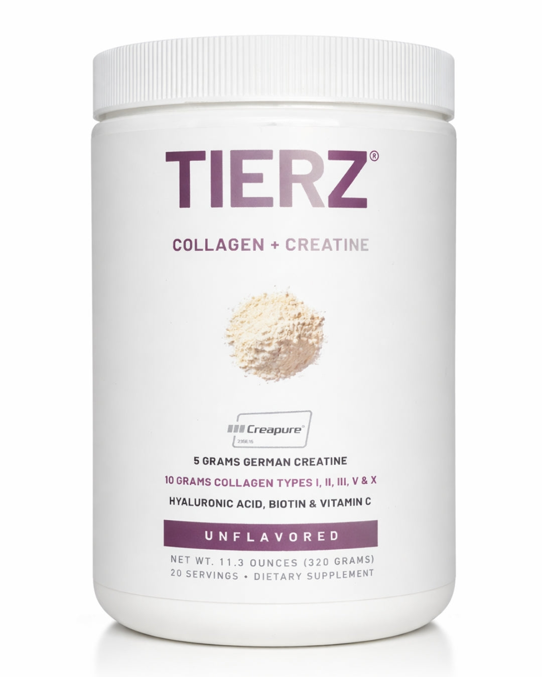 Tierz® Collagen Creatine | Strength & Recovery