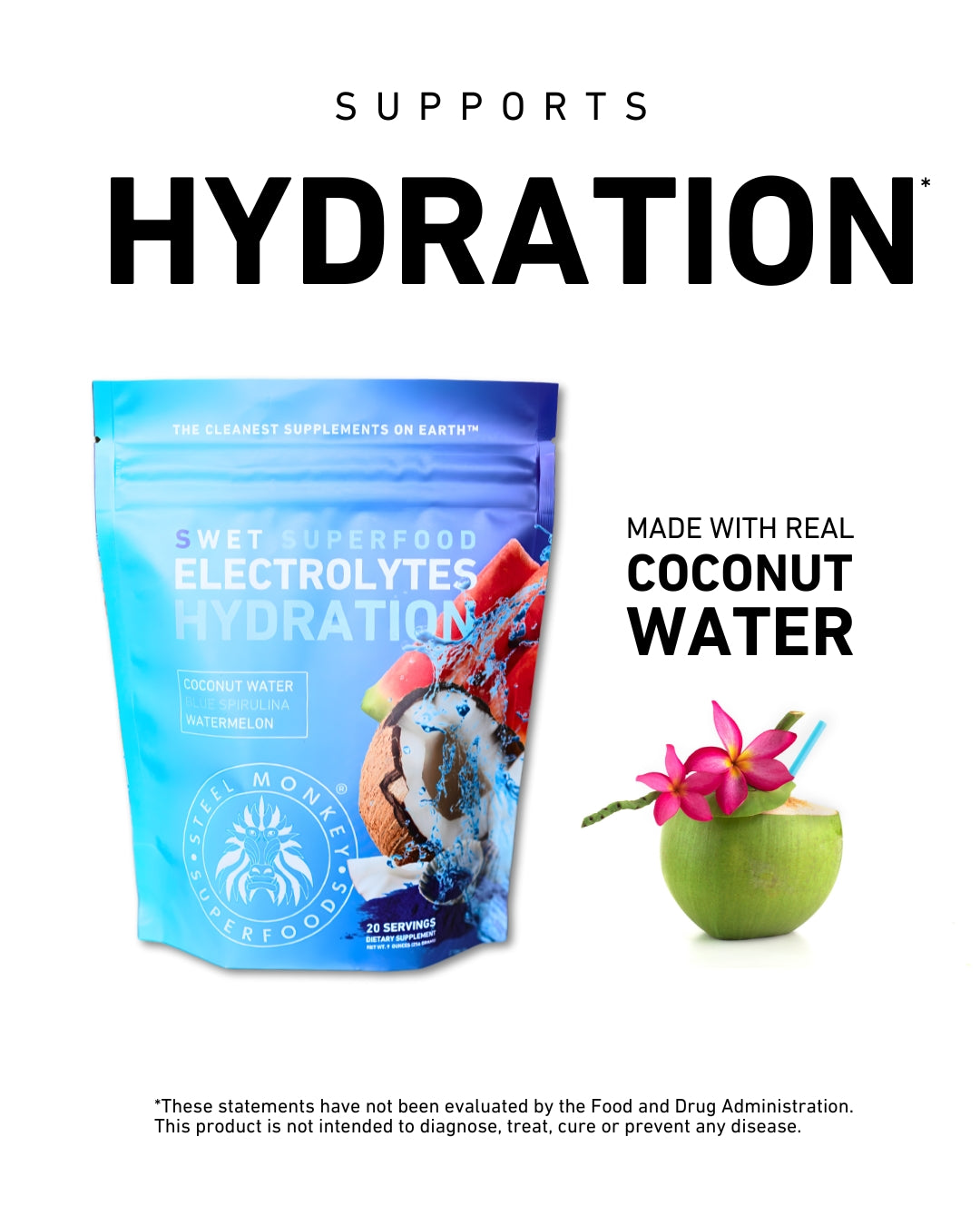 Swet Electrolytes | Coconut Watermelon