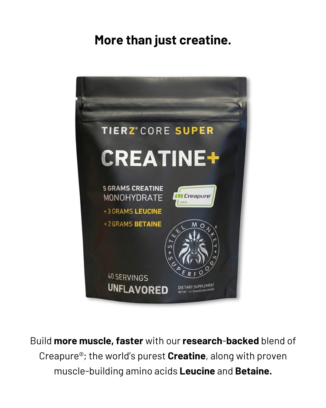 Tierz® Super Creatine+ | Strength & Muscle Growth