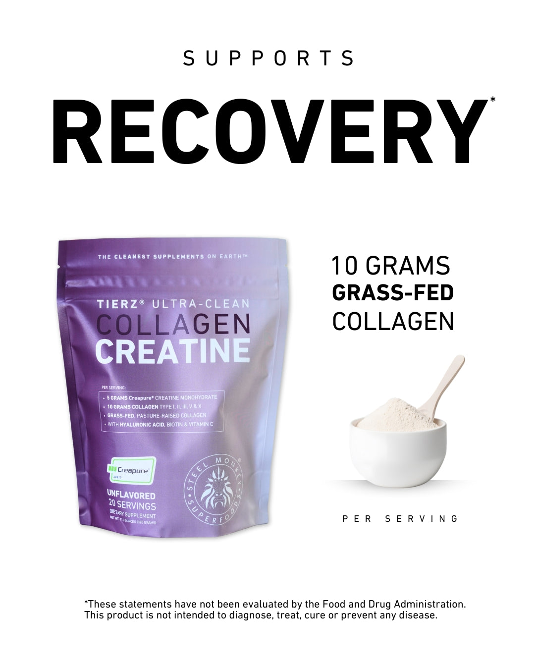 Collagen Creatine | Strength & Recovery