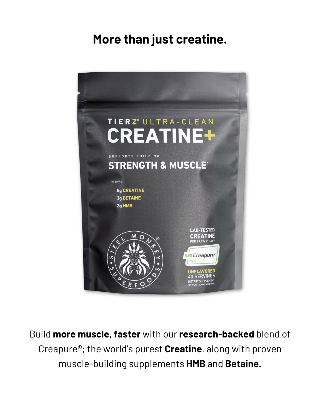 Tierz® Creatine+ | Strength & Muscle