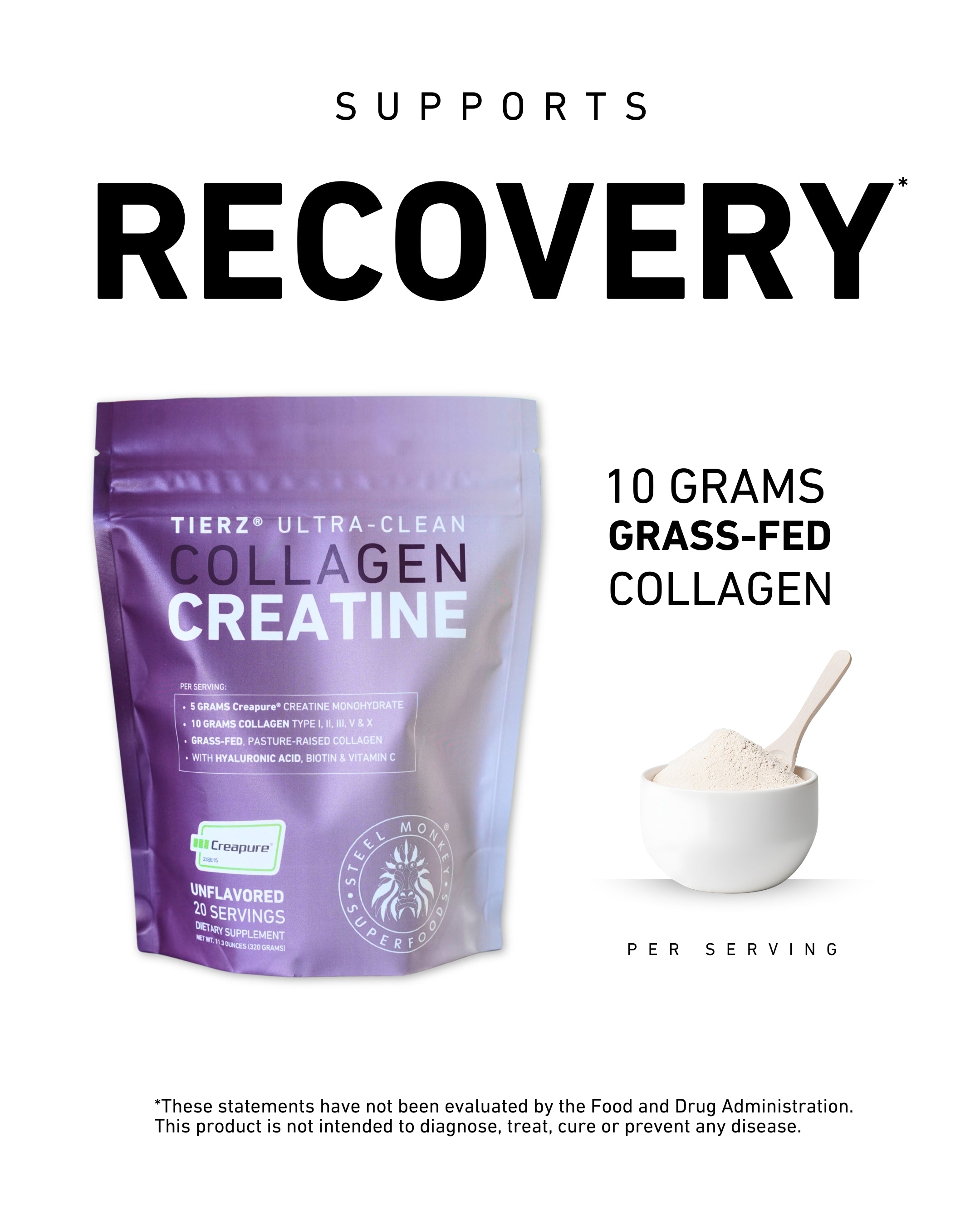 Collagen Creatine | Strength & Recovery