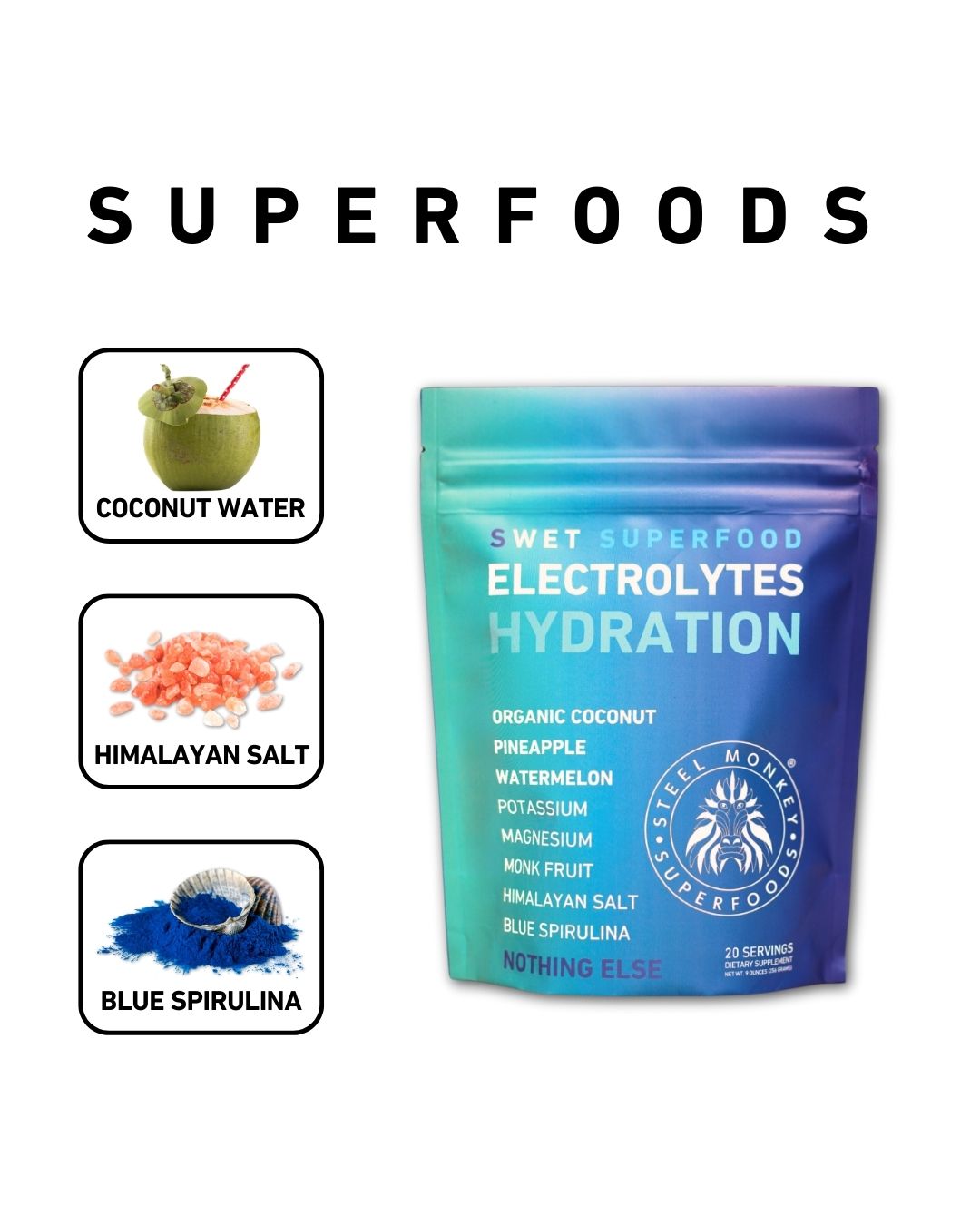 Swet Electrolytes Superfood Coconut Hydration