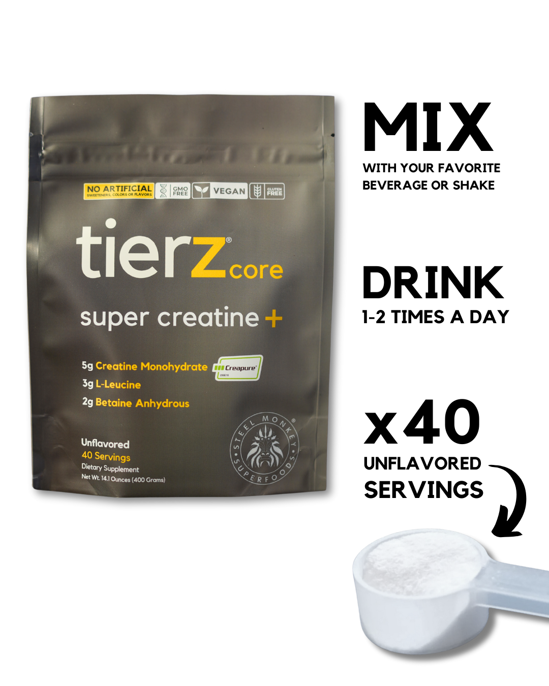 tierz® core super creatine +