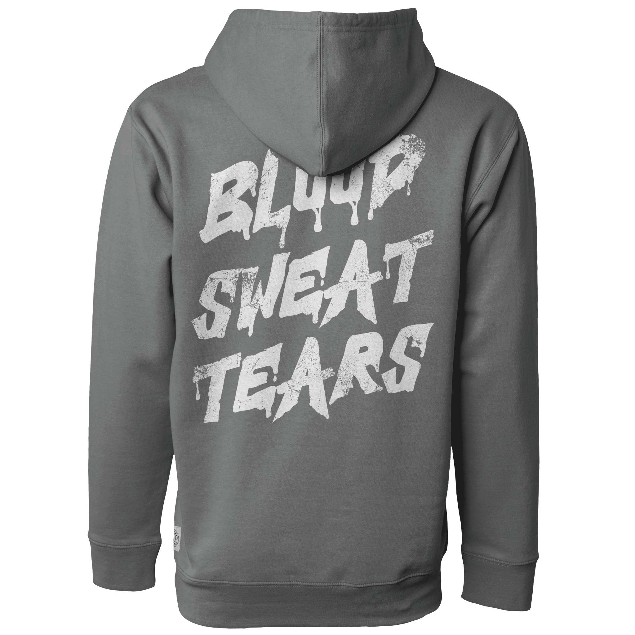 Premium Soft Fleece Hoodie - Blood Sweat Tears