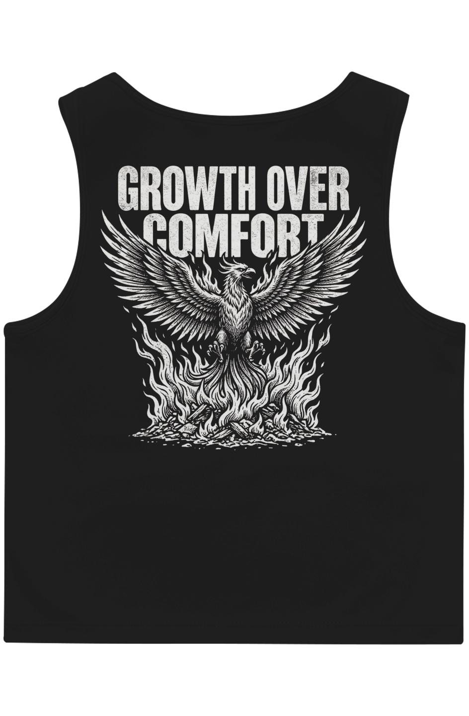 Training Crop Tank - Growth Over Comfort