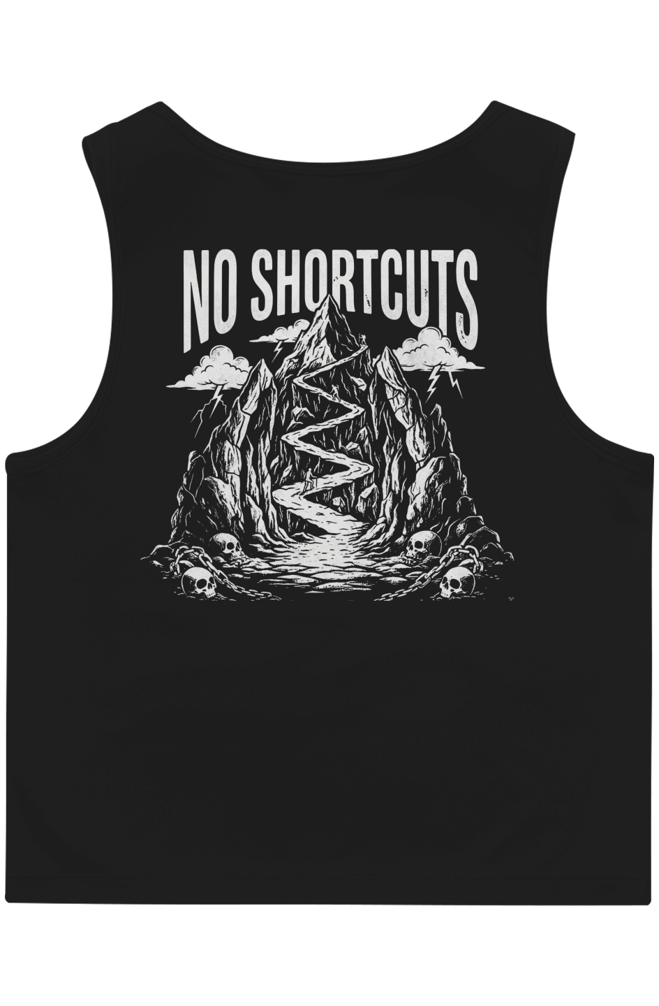 Training Crop Tank - No Shortcuts