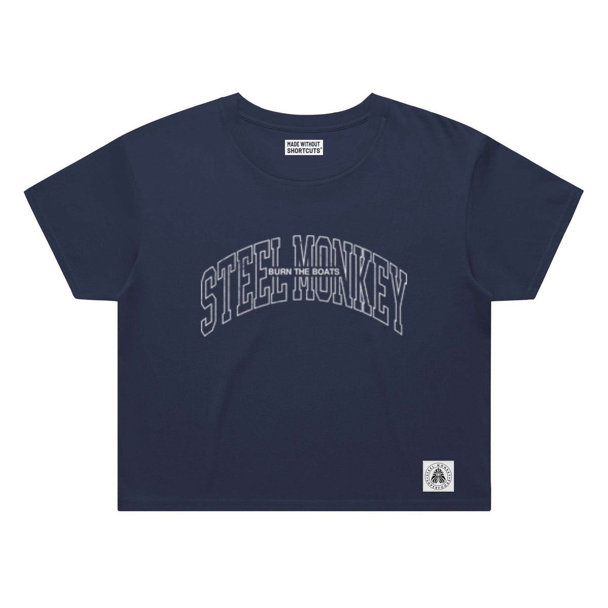 Burn The Boats Crop Tee
