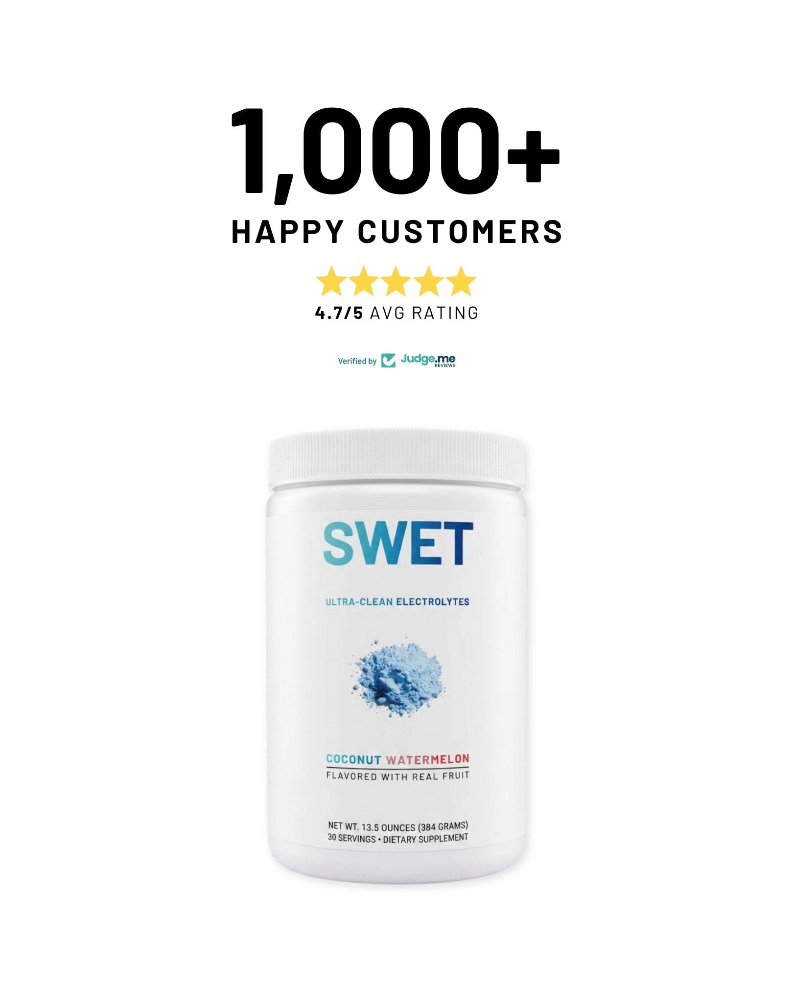 Swet Ultra-Clean Electrolytes | Coconut Watermelon
