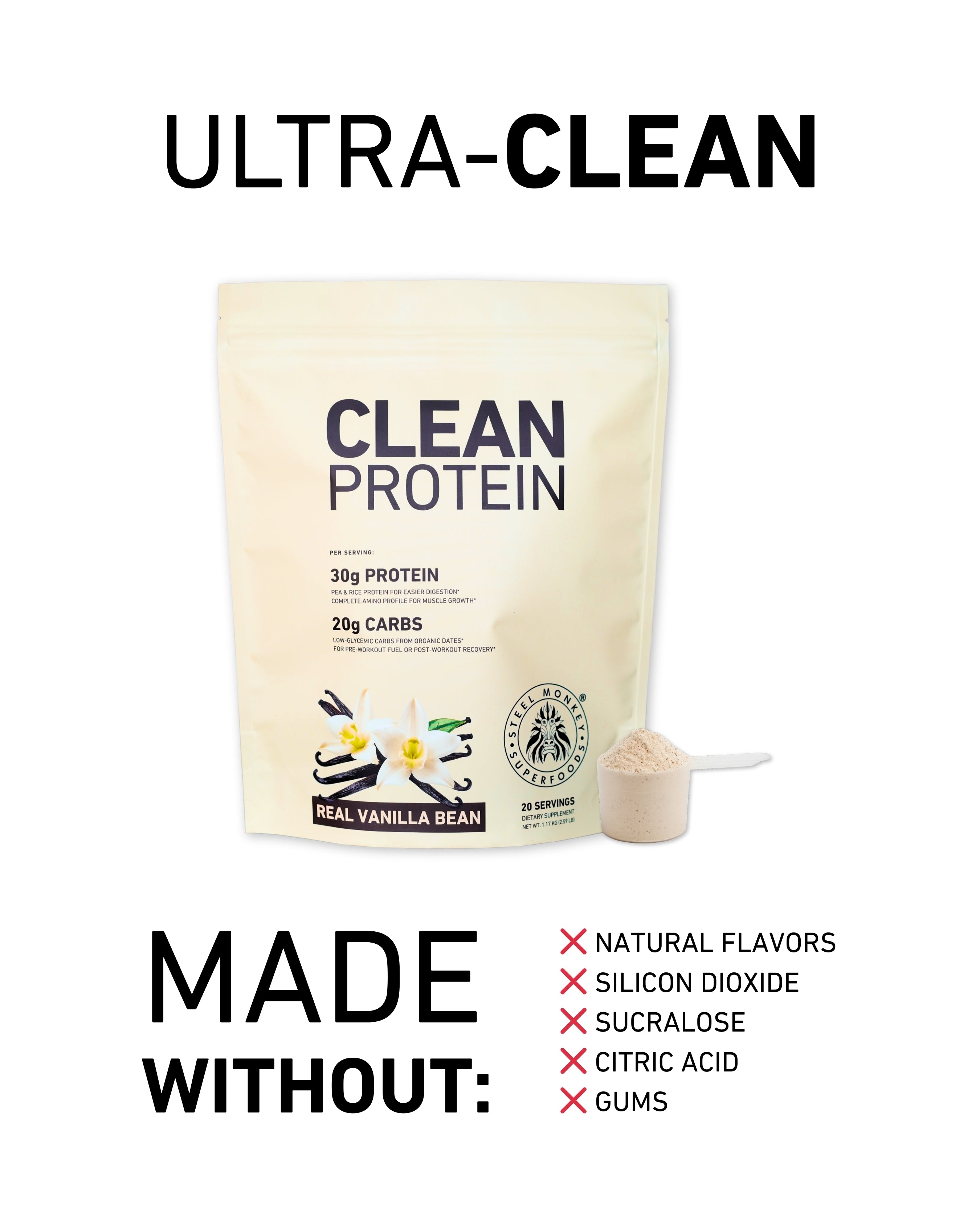 Clean Protein | 30g Complete Protein