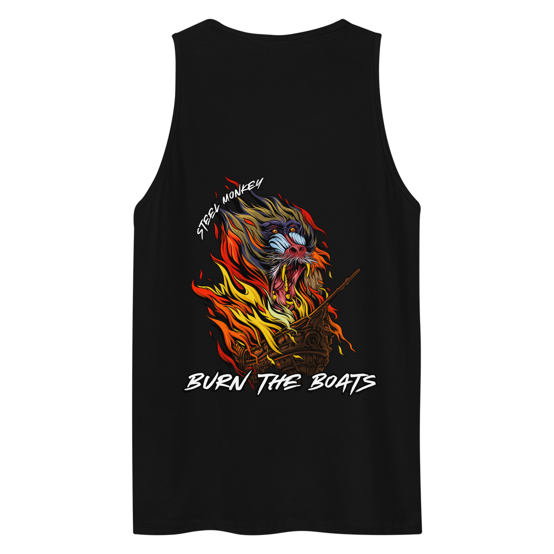 "Burn The Boats" Men's Tank