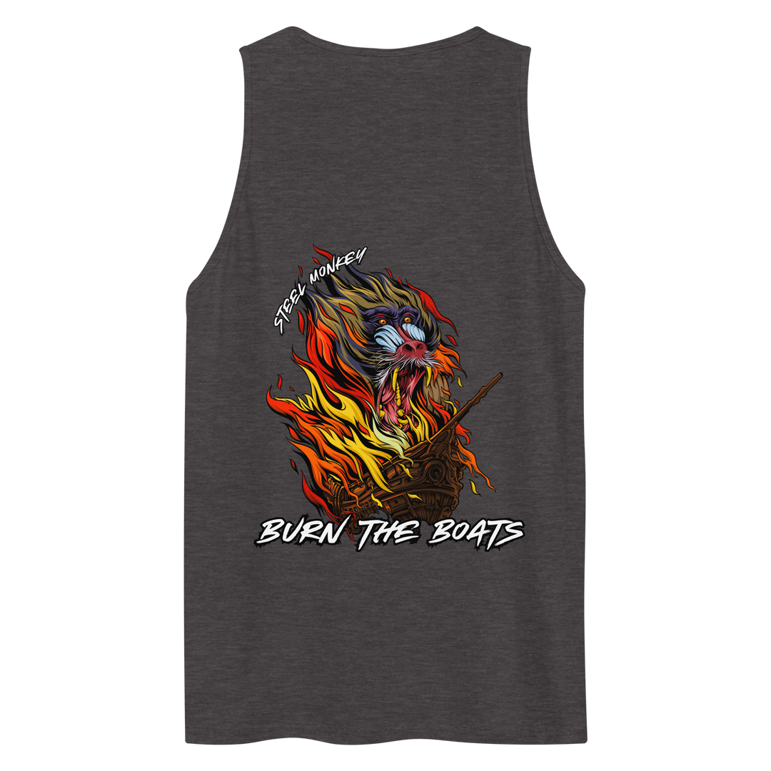 "Burn The Boats" Men's Tank