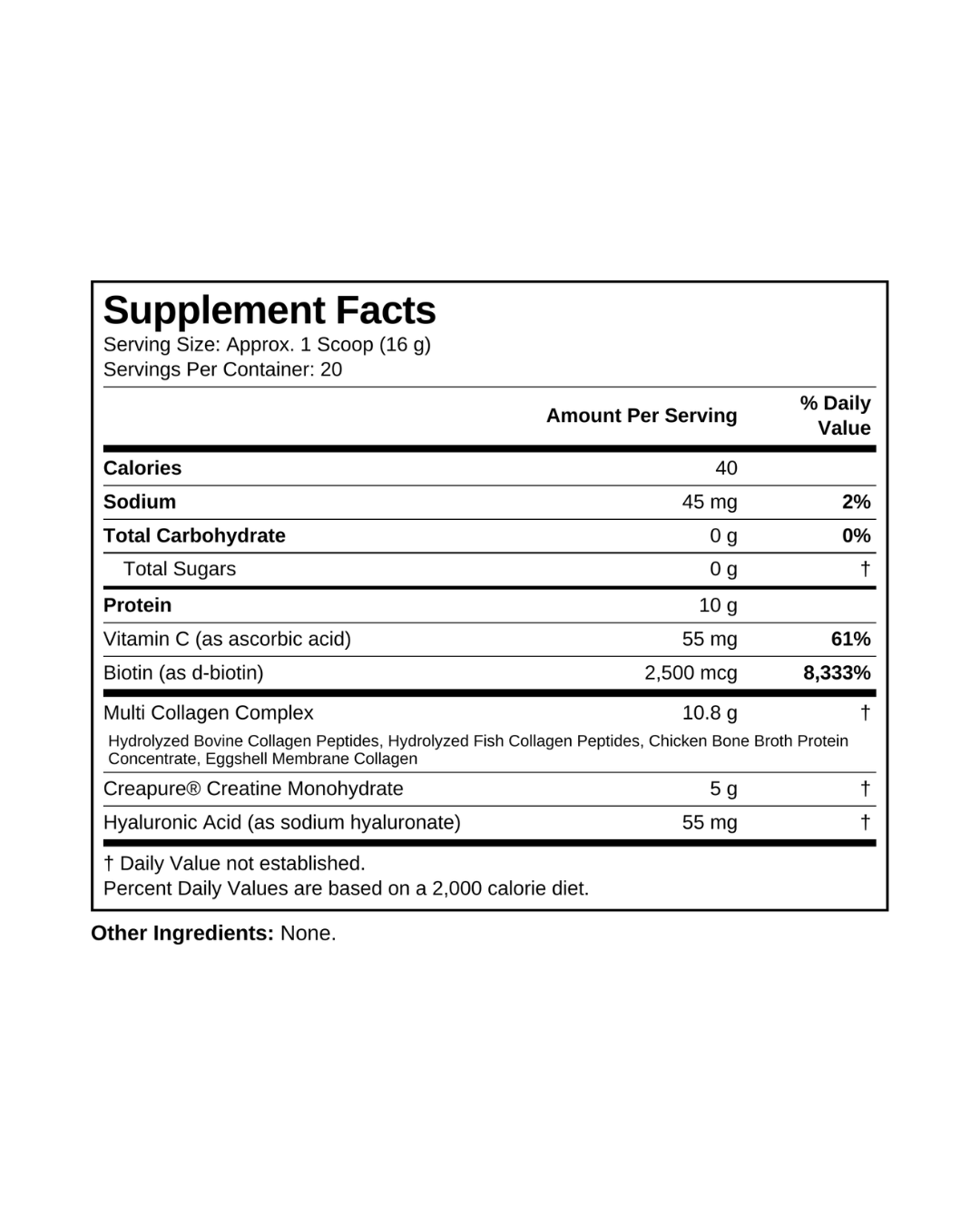 Tierz® Creatine + Collagen