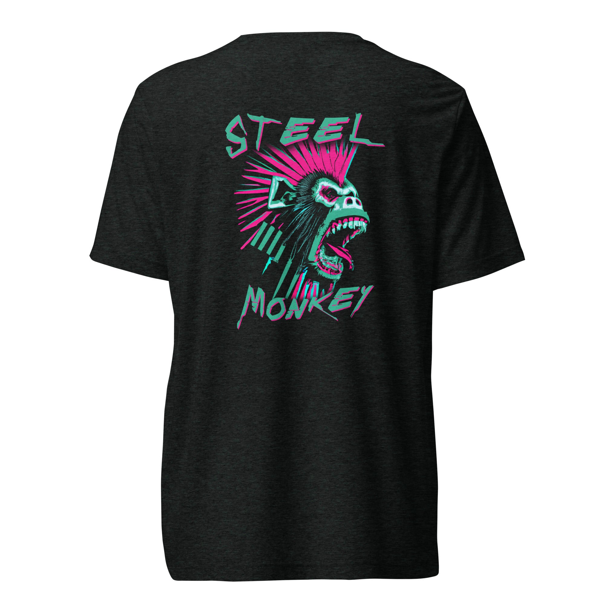 Unisex tri-blend "CyberPunk" Steel Monkey Tee