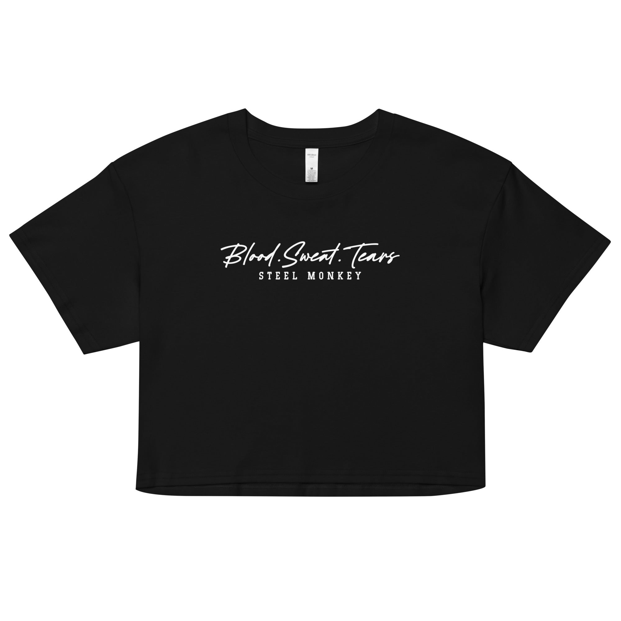 "Scripted BST" Crop Top